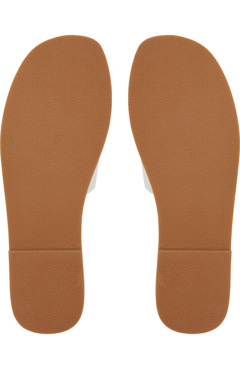 Roxy Andreya Slide Sandal, Alternate, color, White