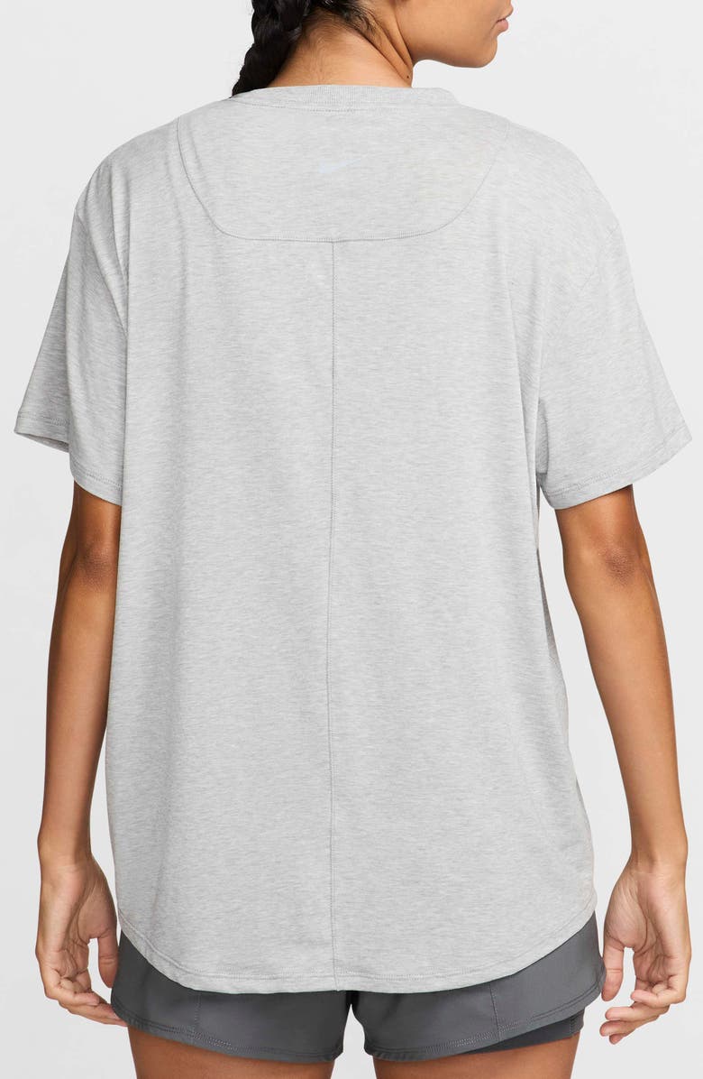 Nike One Relaxed Dri-FIT T-Shirt, Alternate, color, 084 Smoke Grey/Heather/Black