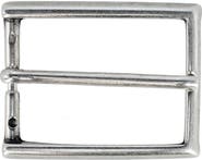 Trafalgar 35mm Italian Simply Classic Rectangular Solid Brass Harness Belt Buckle
