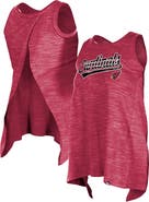 New Era Women's New Era Cardinal Arizona Cardinals Space Dye Active Tank Top