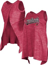 New Era Women's New Era Cardinal Arizona Cardinals Space Dye Active Tank Top