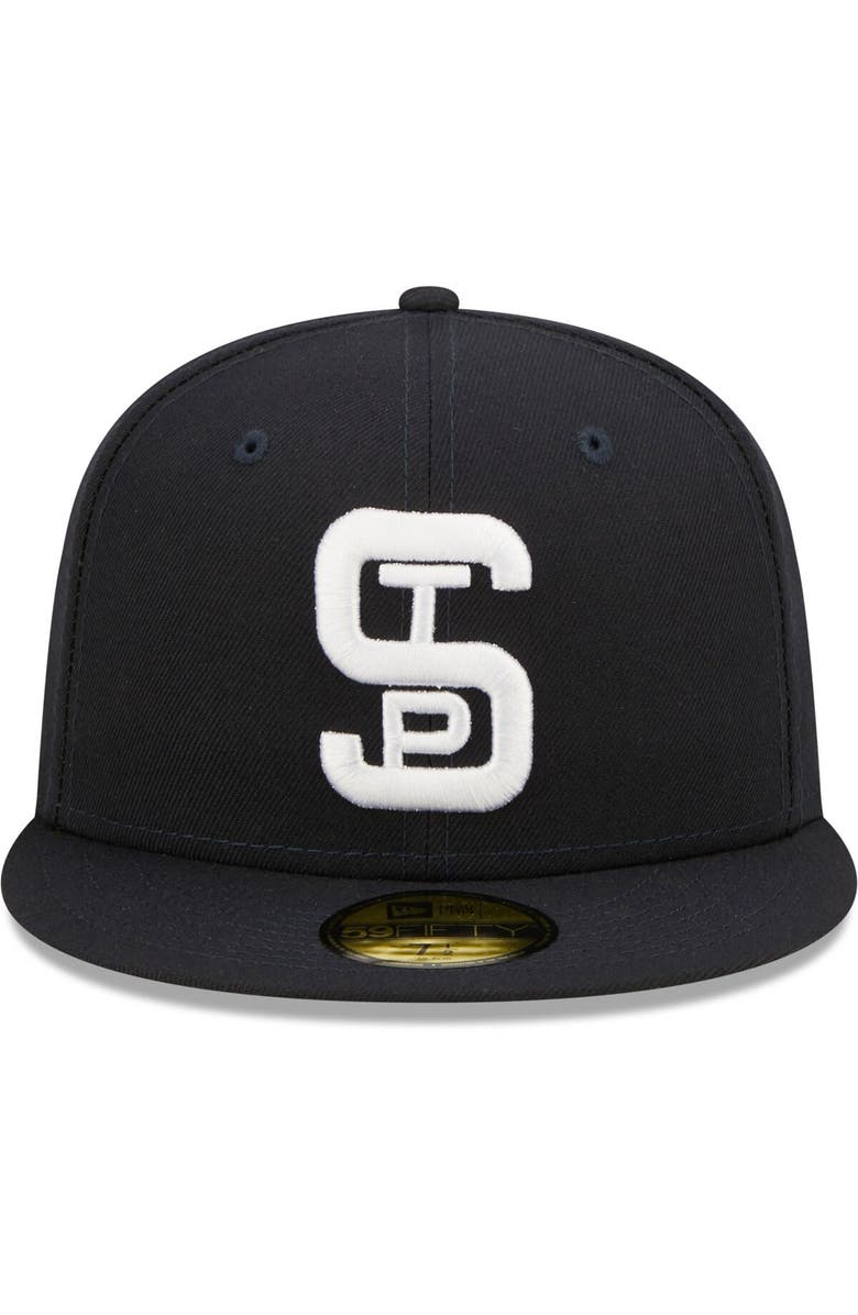 New Era Men's New Era Navy St. Paul Saints Authentic Collection Team Alternate 59FIFTY Fitted Hat, Alternate, color, Navy