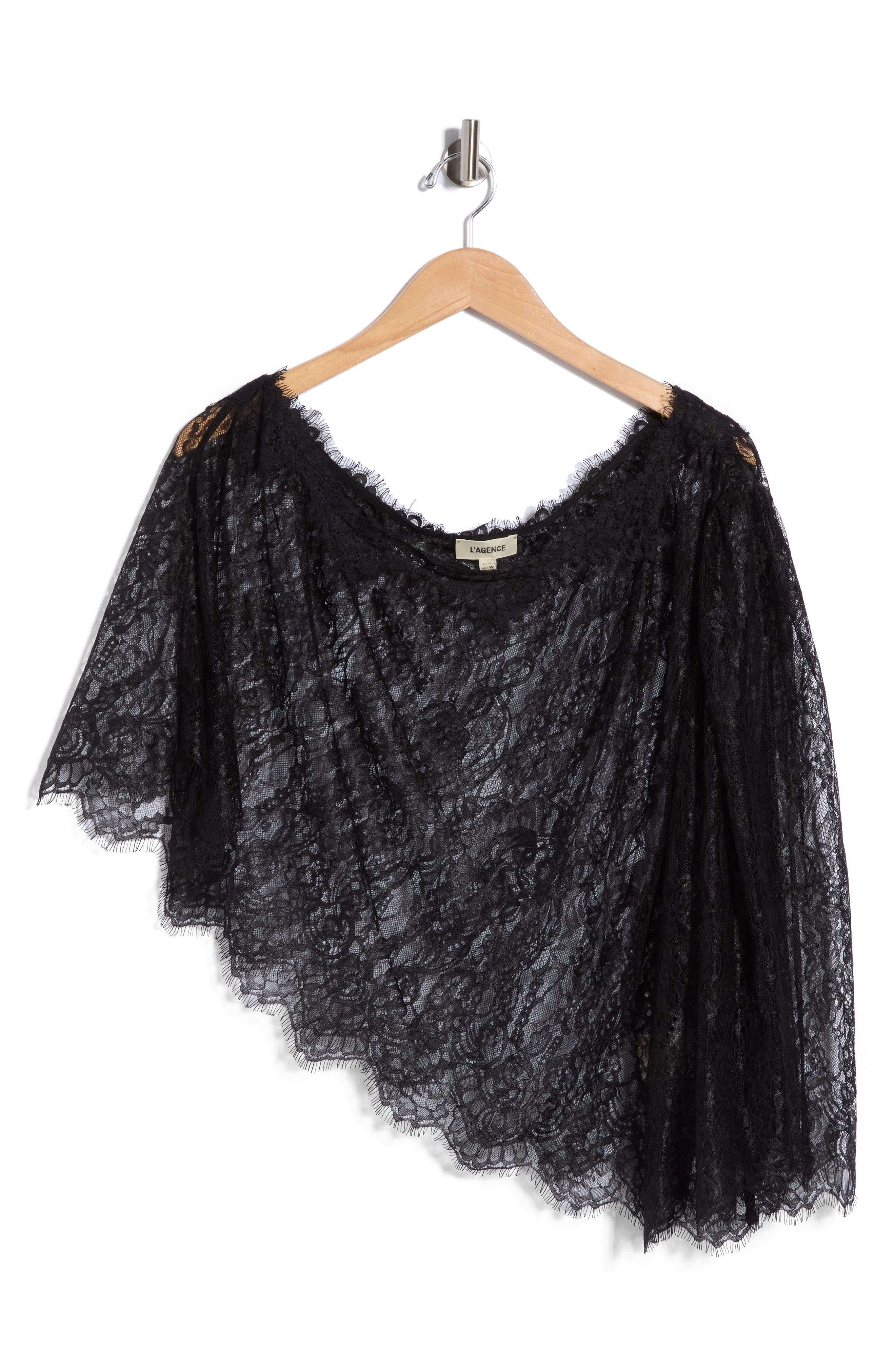 Vianna One Shoulder Lace Top