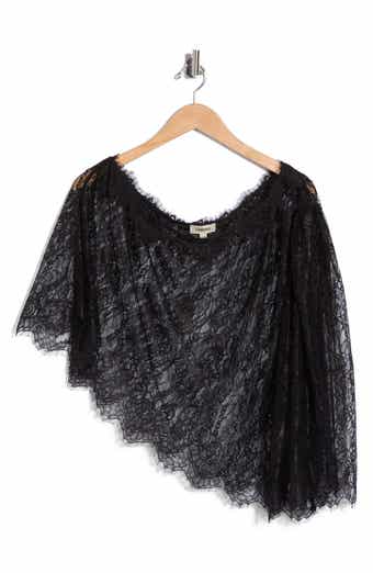 Vianna One Shoulder Lace Top