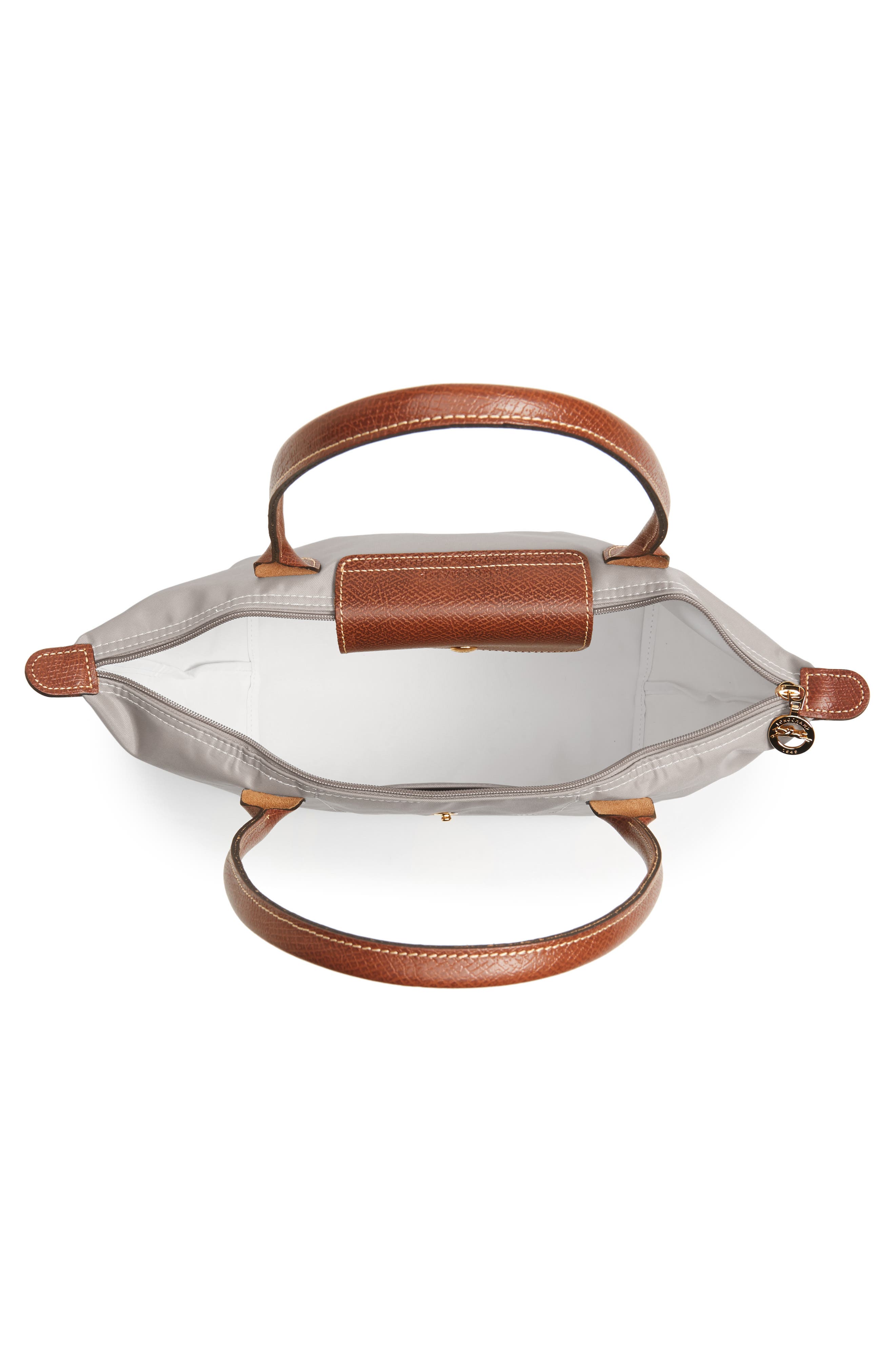 Medium Le Pliage Nylon Shoulder Tote, Alternate, color, PEBBLE