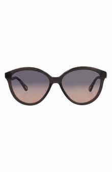 Chloé 57mm Round Sunglasses