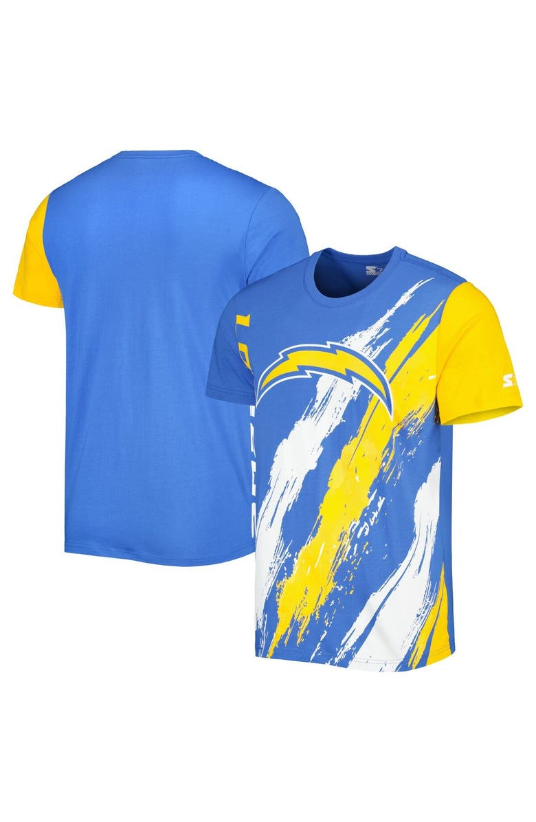 STARTER Men's Starter Powder Blue Los Angeles Chargers Extreme Defender T-Shirt, Main, color, Powder Blue