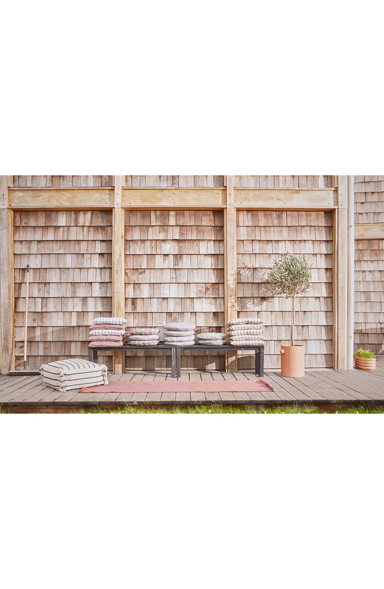 OYOY Outdoor Kyoto Cushion Round, Alternate, color, Olive