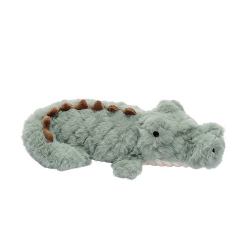 Lambs & Ivy Jungle Story Plush Alligator Stuffed Animal Toy In Green