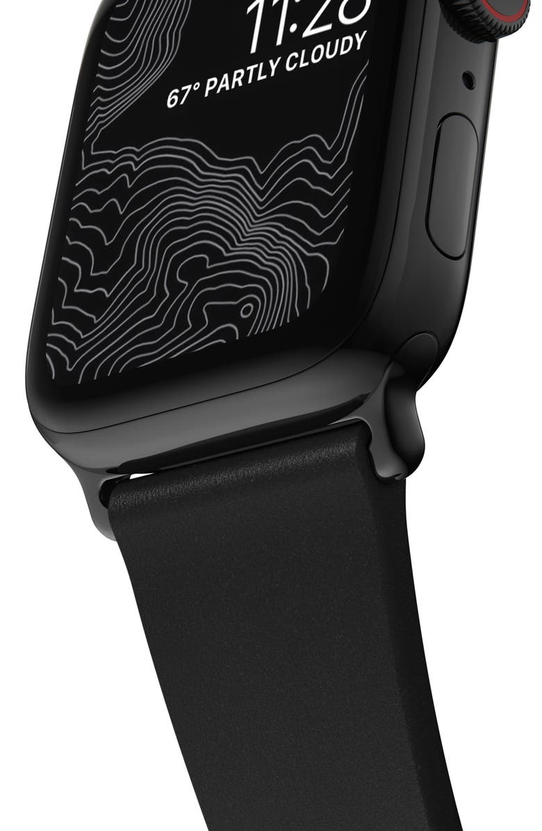 Nomad Modern Slim Leather 22mm Apple Watch<sup>®</sup> Watchband, Alternate, color, 