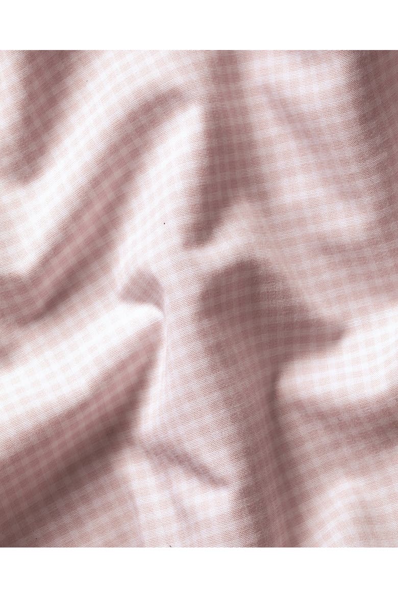 Non-Iron Poplin Gingham Shirt, Alternate, color, Pink