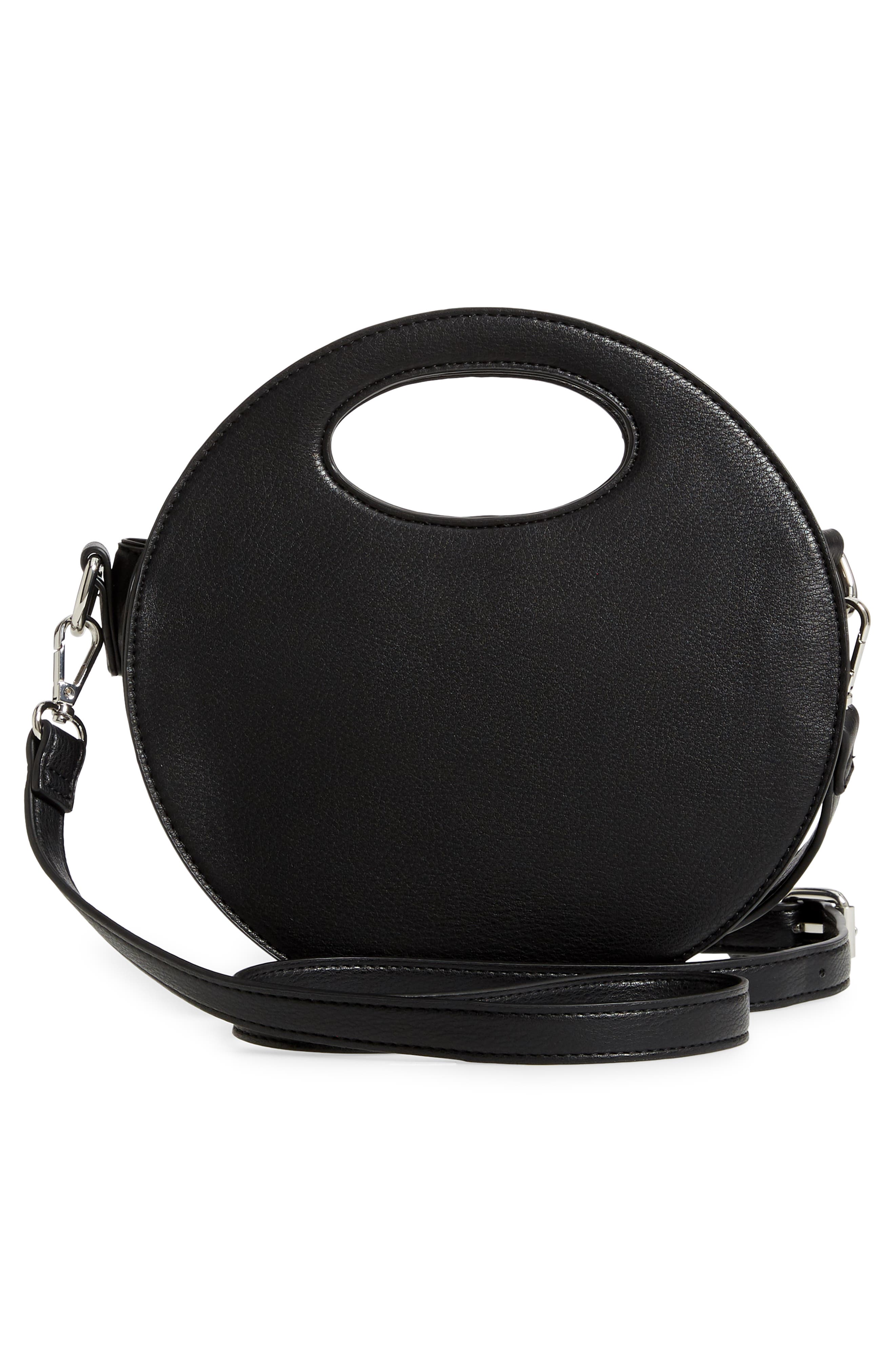 Sole Society Jane Faux Leather Crossbody Bag, Alternate, color, 