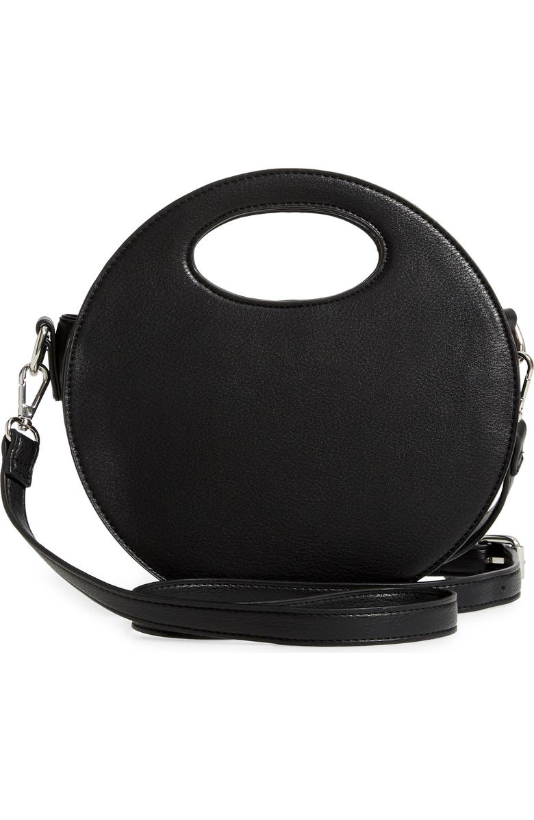 Sole Society Jane Faux Leather Crossbody Bag, Alternate, color,