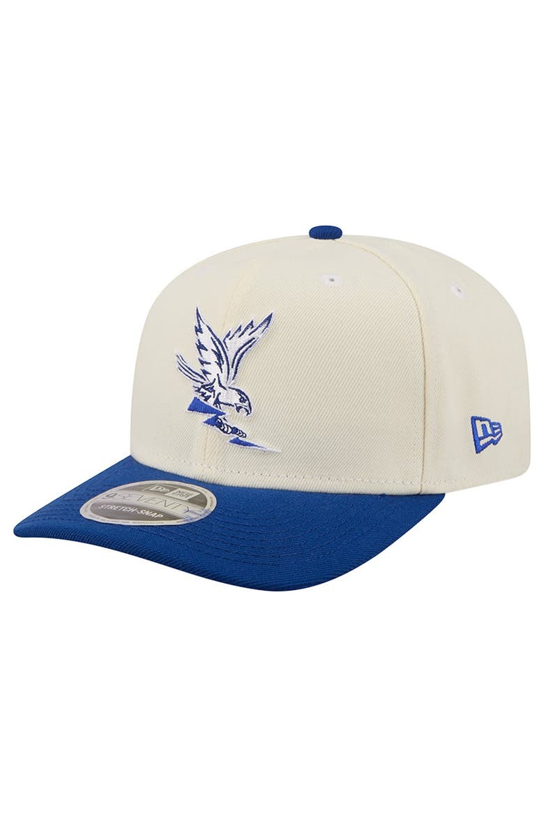 Men's New Era Cream/Royal Air Force Falcons America's 250th 9SEVENTY Adjustable Hat, Alternate, color, Cream