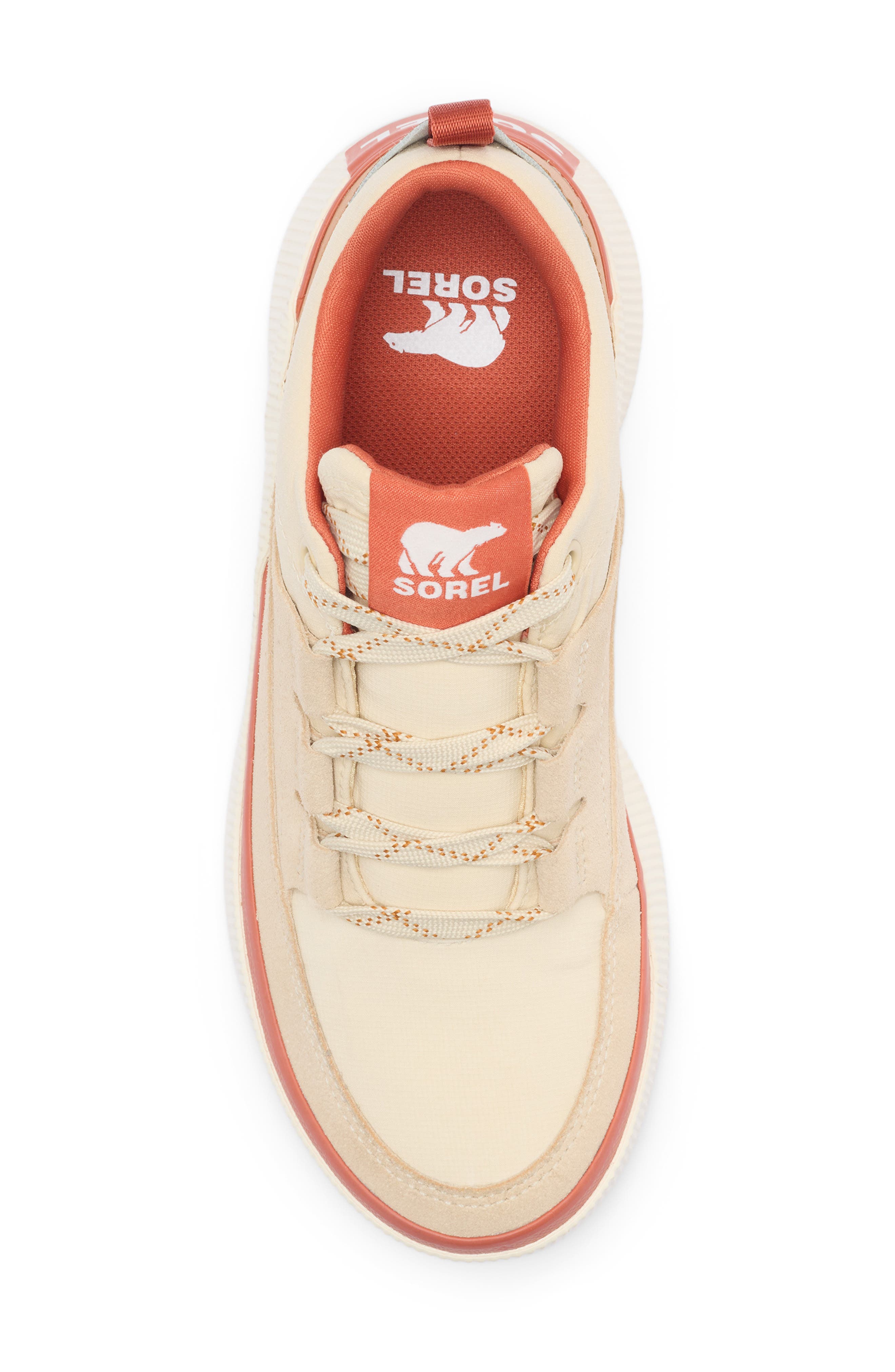 SOREL Out N About IV Waterproof Sneaker, Alternate, color, Bleached Ceramic/ Tuscan