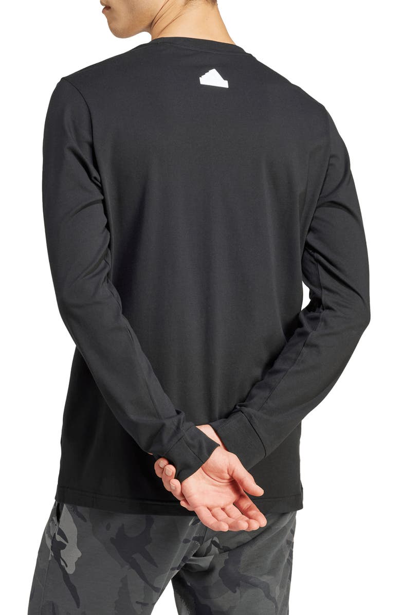 adidas Sportswear City Long Sleeve Cotton Escape Town Graphic T-Shirt, Alternate, color,