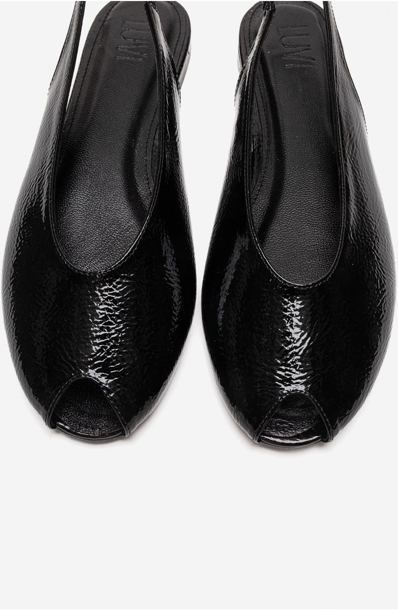 Prologue Shoes Serina Slingback Sandal, Alternate, color, Black