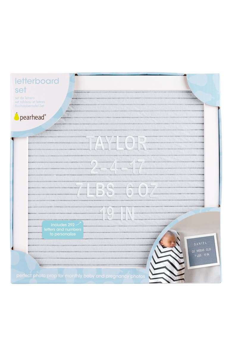Pearhead Changeable Felt Letter Board Set, Alternate, color,