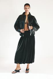 H&M Bubble-hem Jersey Skirt
