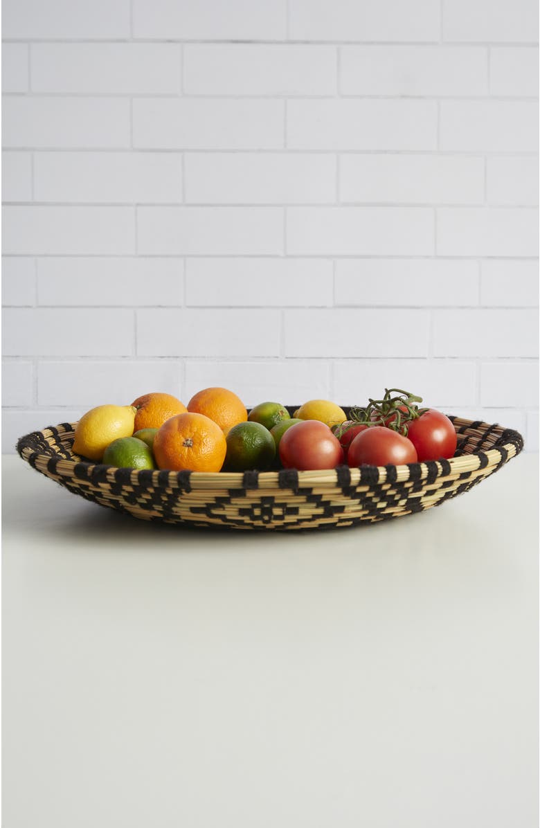 Verve Culture Moroccan Woven Tray, Alternate, color, NO COLOR