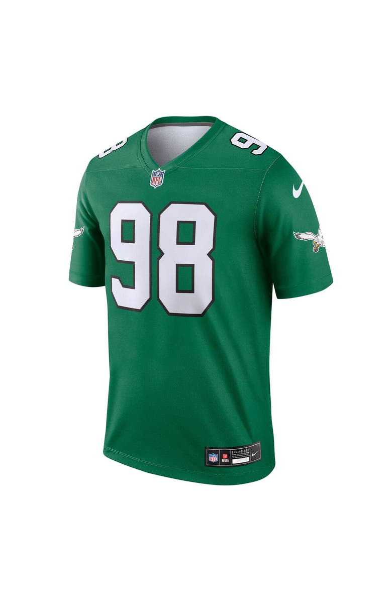 Nike Men's Nike Jalen Carter Kelly Green Philadelphia Eagles Alternate Legend Jersey, Alternate, color, Kelly Green