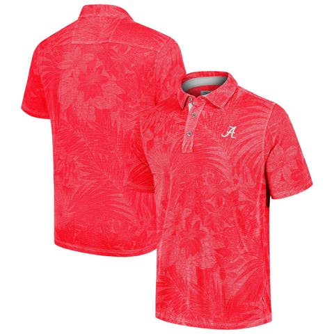 Men's Tommy Bahama Crimson Alabama Crimson Tide Big & Tall Sport Santiago Paradise Polo