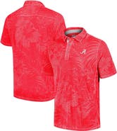 Tommy Bahama Men's Tommy Bahama Crimson Alabama Crimson Tide Big & Tall Sport Santiago Paradise Polo