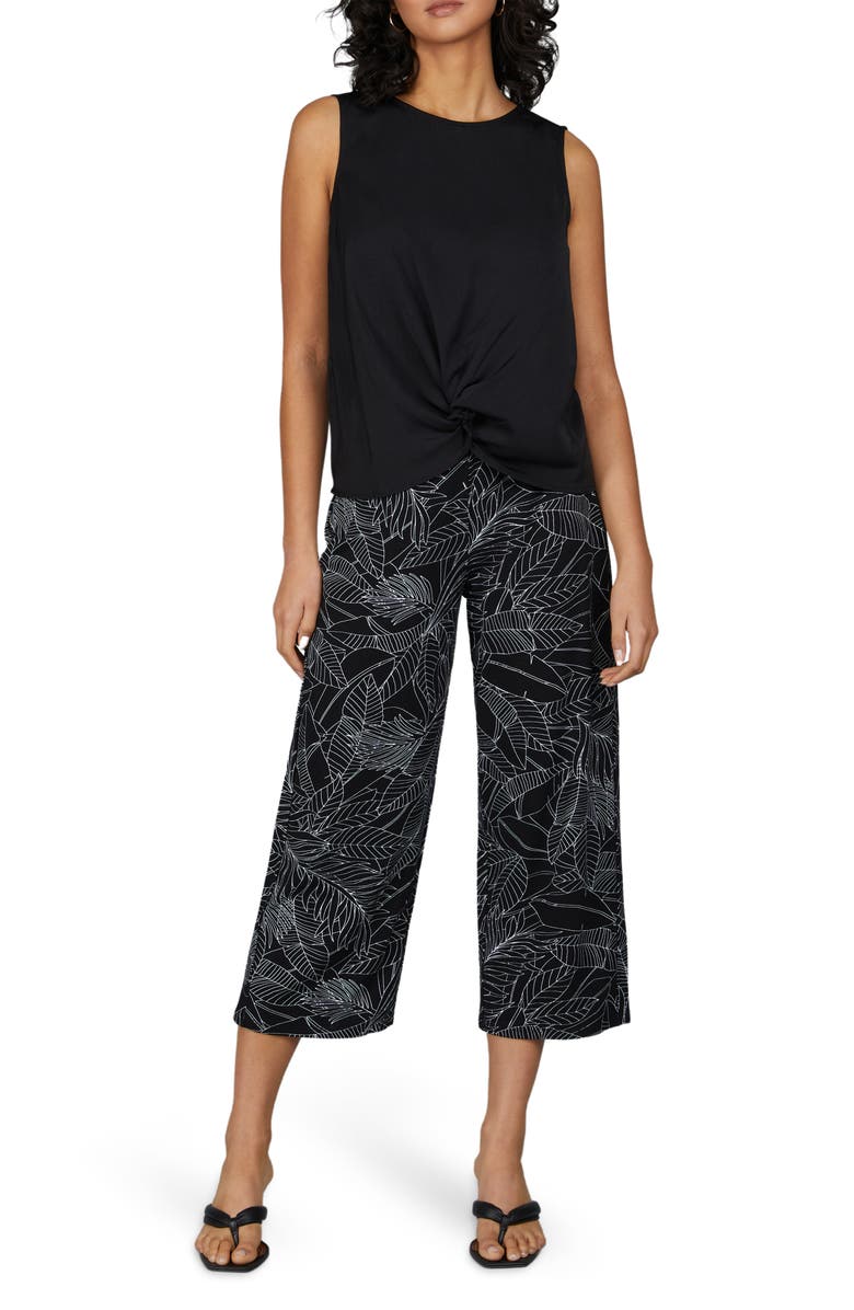 Ellen Tracy Knot Front Top, Main, color,