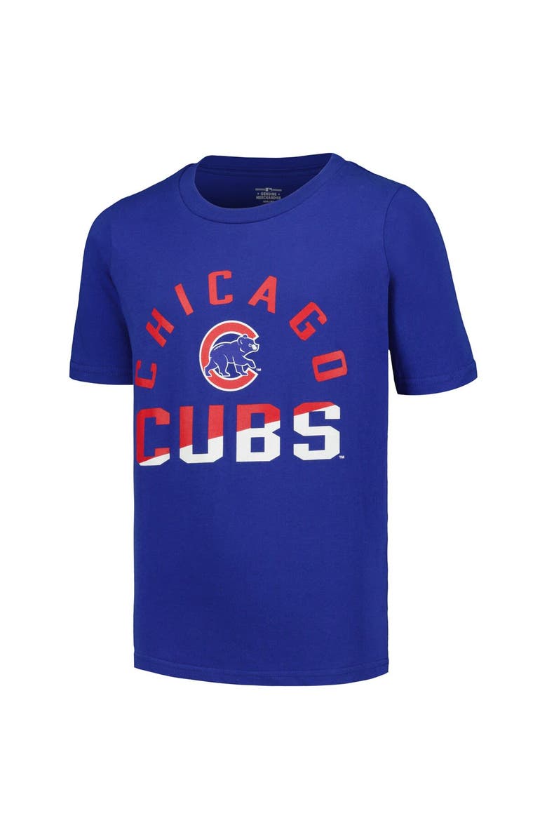 Outerstuff Youth Royal Chicago Cubs Halftime T-Shirt, Alternate, color, 