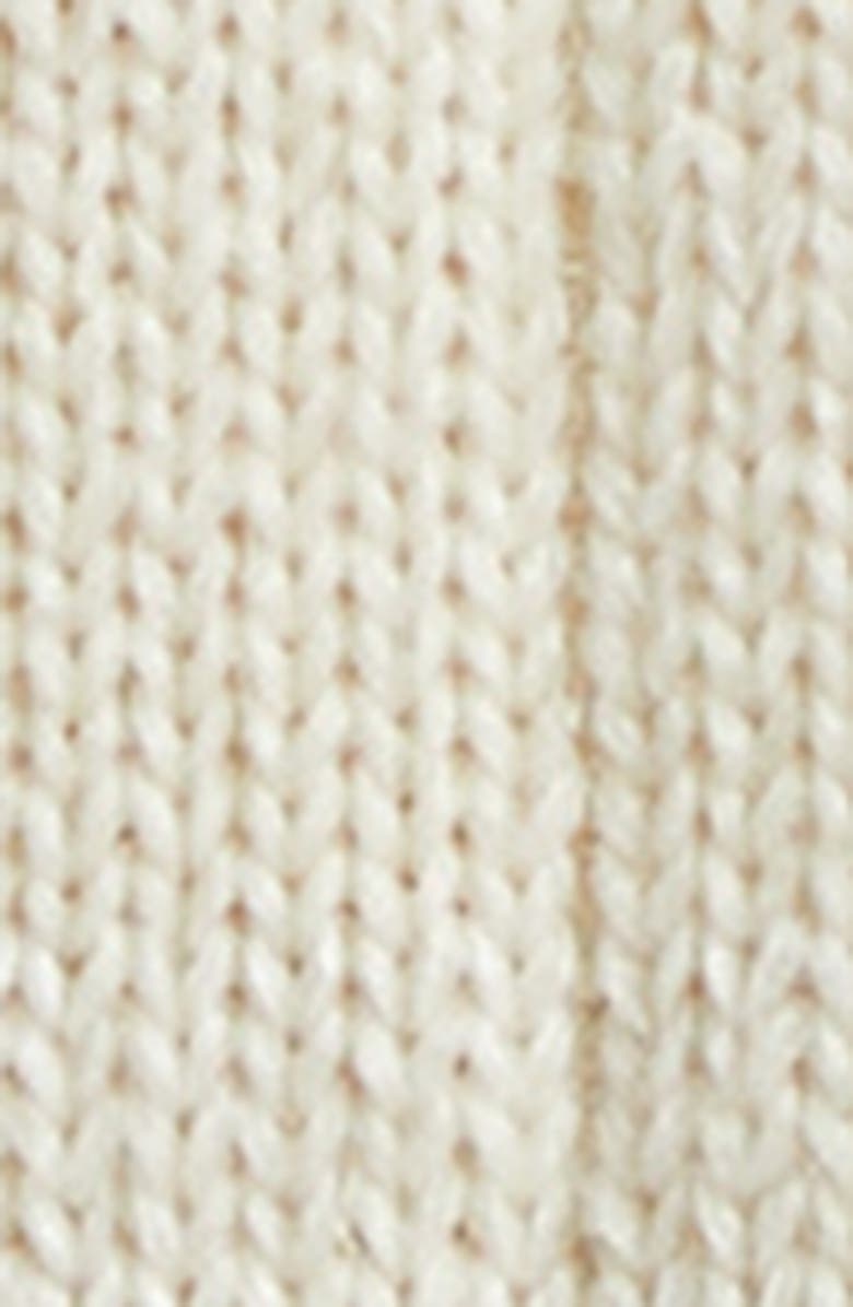 VISVIM Mohair & Cotton Blend Cardigan, Alternate, color, Ivory