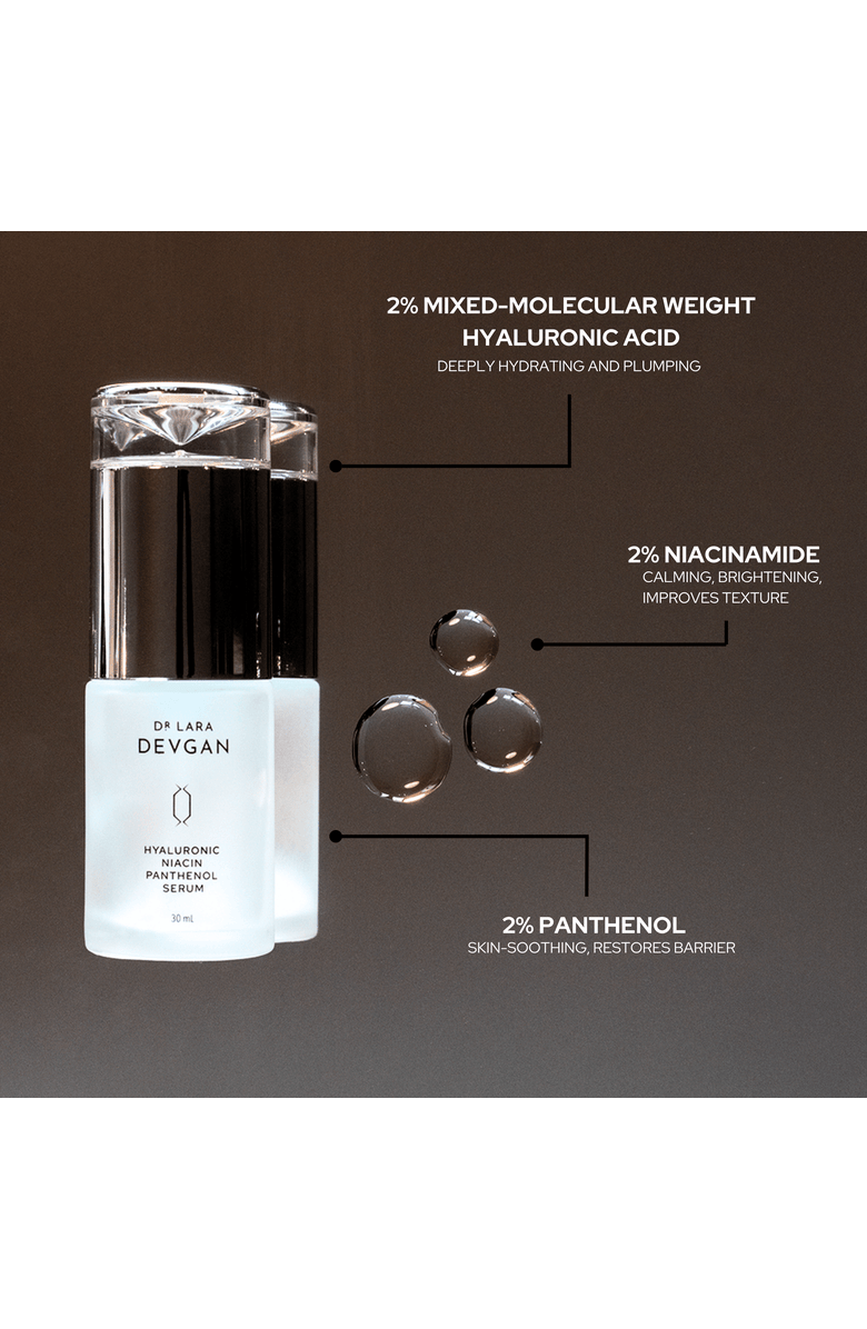 Dr. Devgan Scientific Beauty Hyaluronic Niacin Panthenol Serum, Alternate, color, NO COLOR