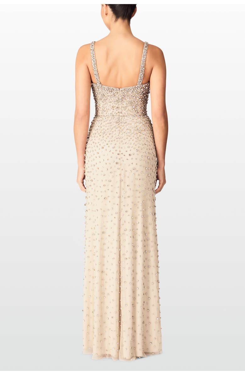 Jenny Packham Cherry Maxi Dress, Alternate, color, Moonstone