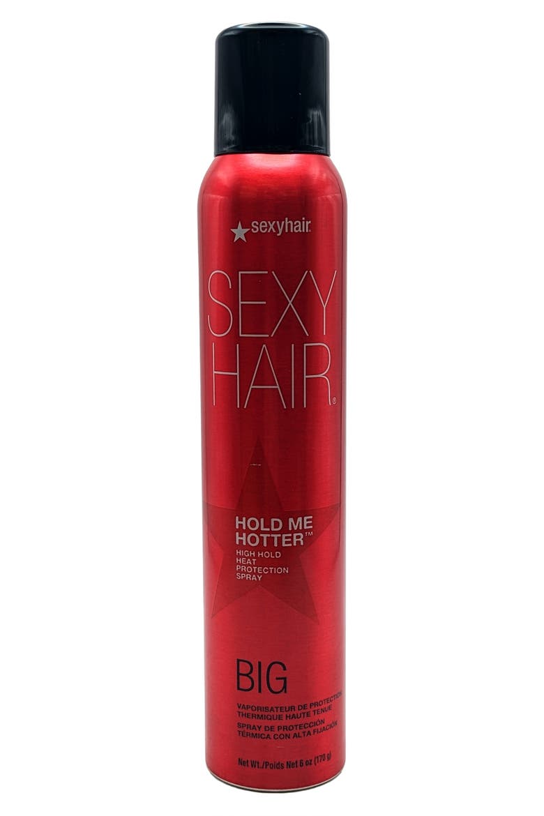 Big Hold Me Hotter High Hold Heat Protection Spray, Main, color, NO COLOR