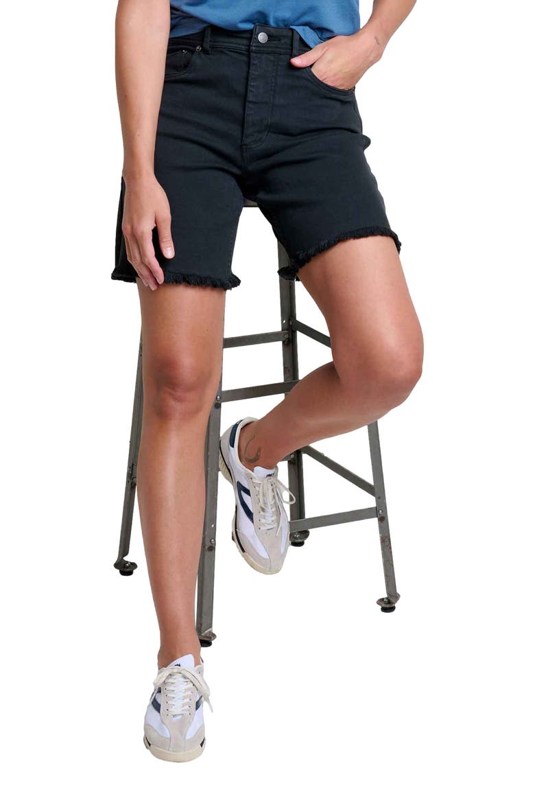 Women's Balsam Cutoff Short, Alternate, color, Washed Black