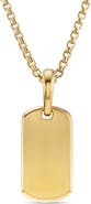 David Yurman Men's Chevron Tag, 21mm