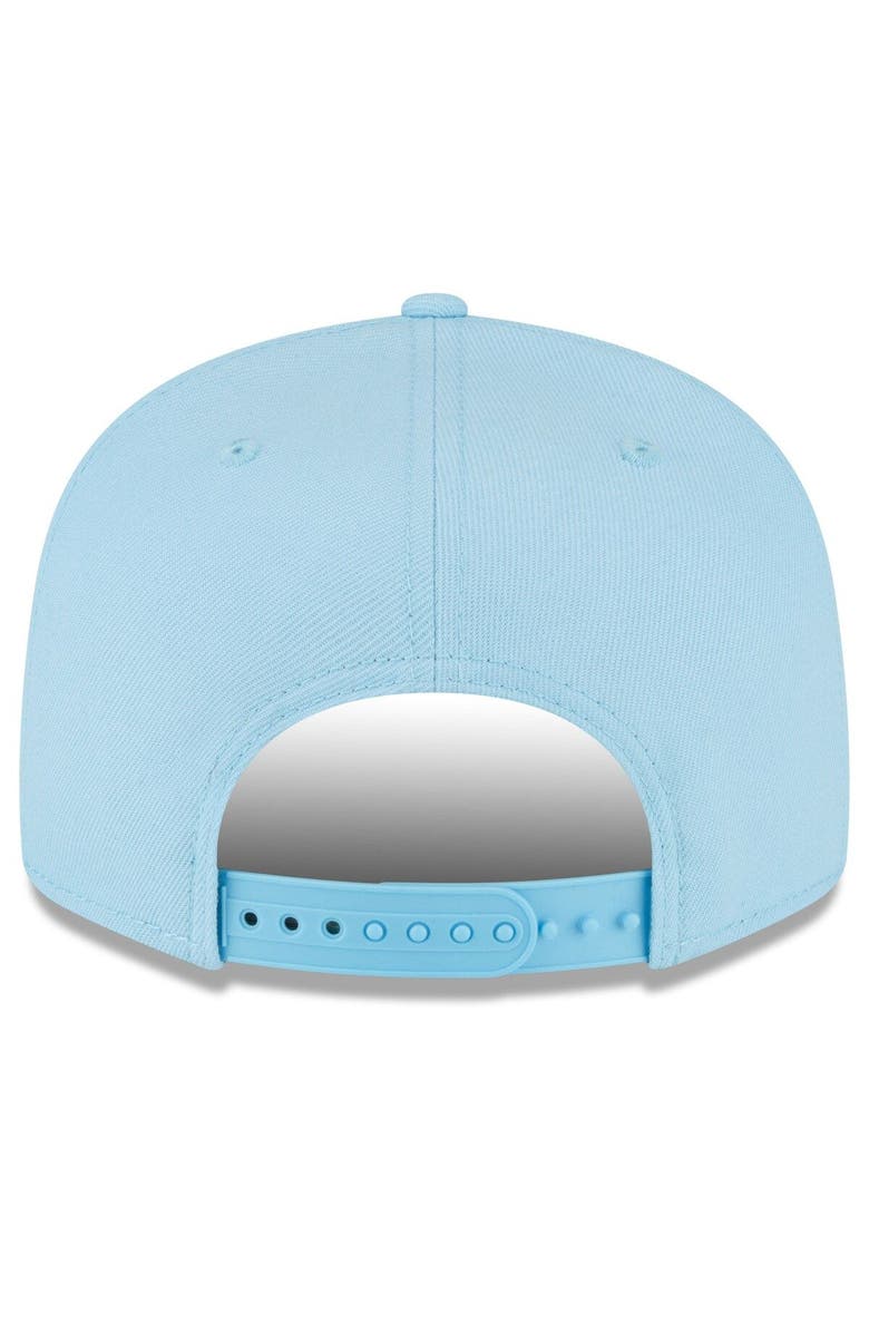 New Era Men's New Era Light Blue Dallas Cowboys Color Pack Brights 9FIFTY Snapback Hat, Alternate, color, 