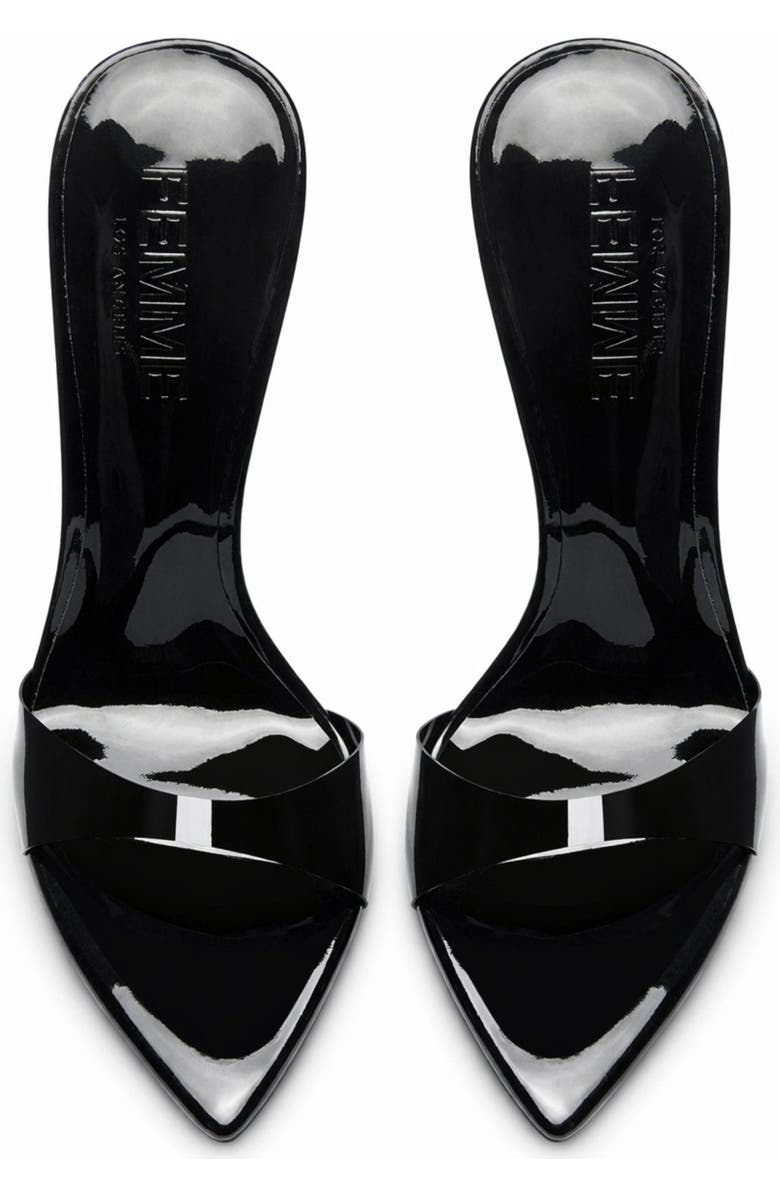 FEMME Whiskey 120 Mule, Alternate, color, Nero