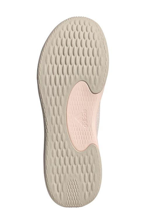 Adidas Originals Adidas Cloudfoam Pure Running Shoe In Quartz/white/alumina
