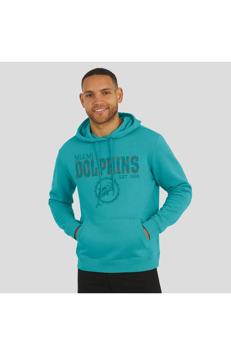 Darius Rucker Collection by Fanatics Men's Darius Rucker Collection by Fanatics Aqua Miami Dolphins Hoodie, Alternate, color, Aqua