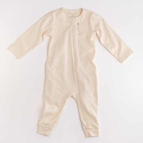 Pima Embroidered Footless Sleeper
