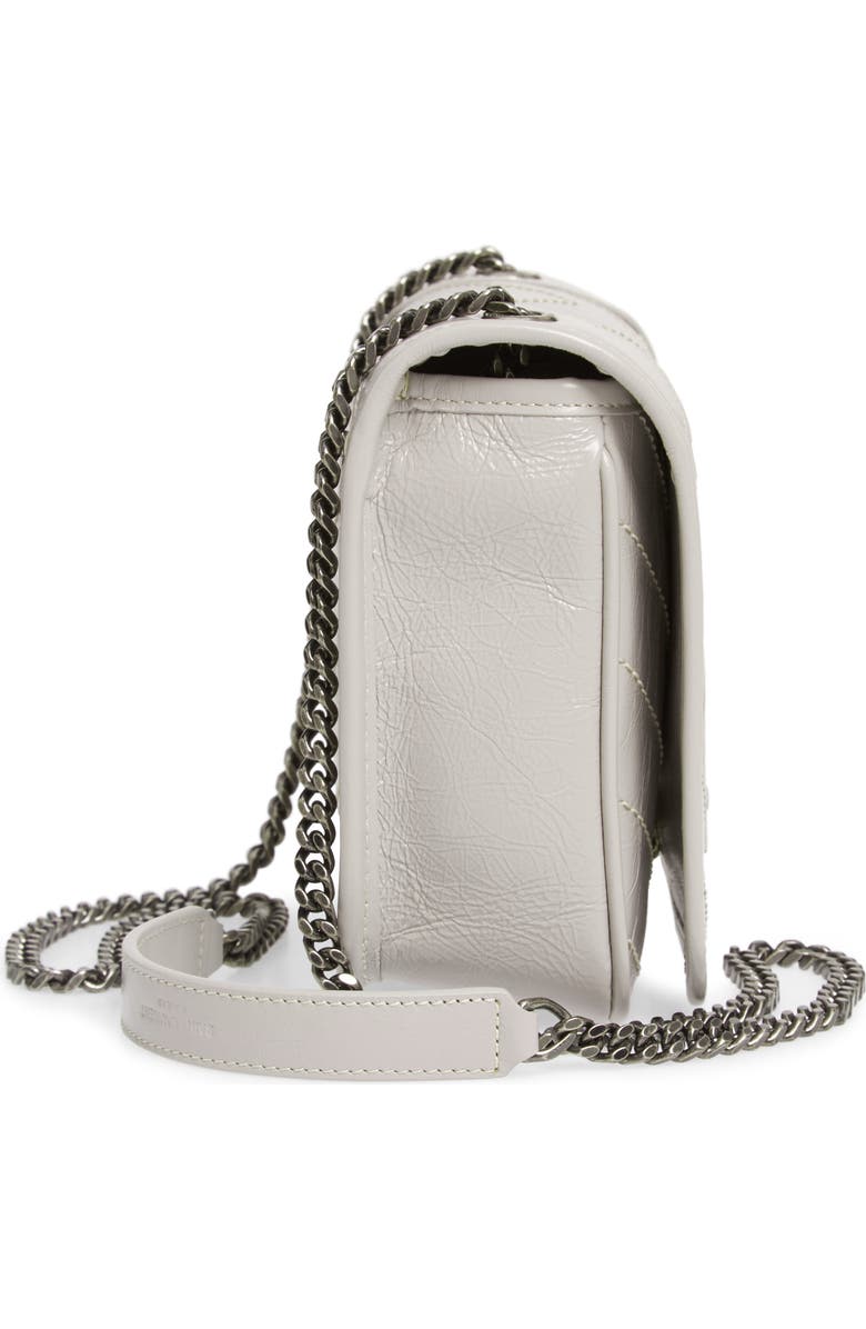 Saint Laurent Niki Leather Crossbody Bag, Alternate, color,
