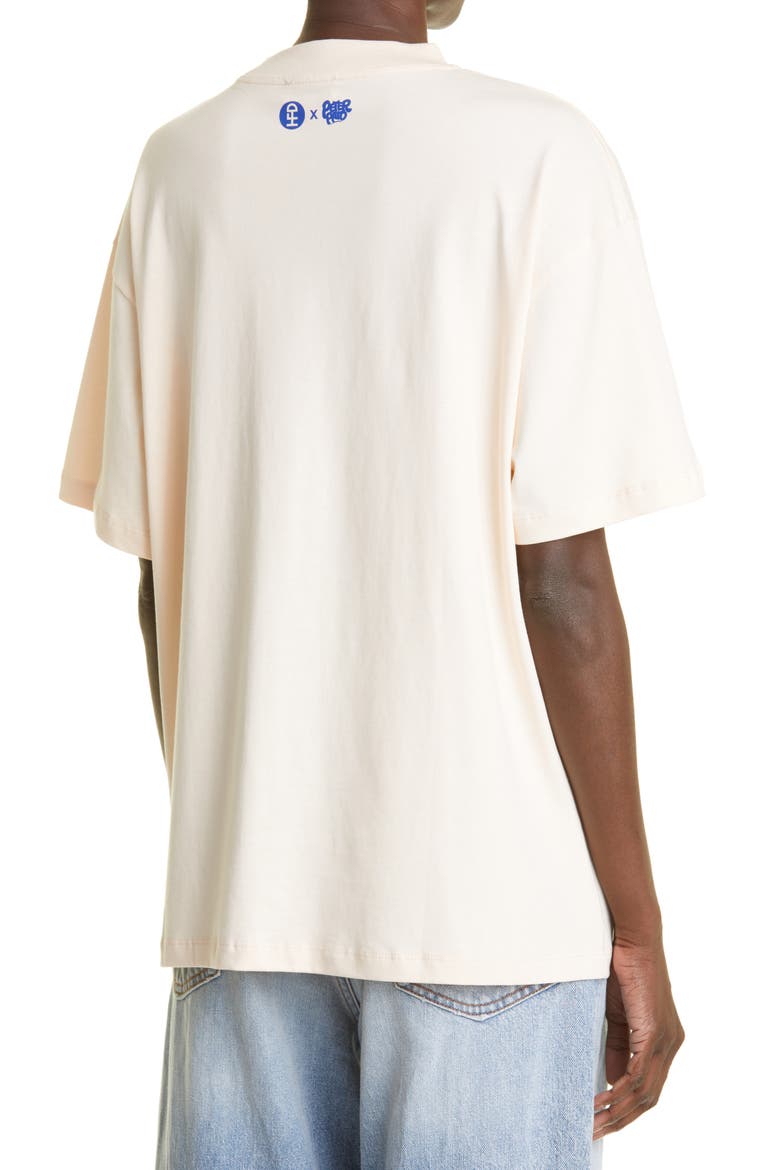 x Peter Paid Unisex Spin Spin Royal House Graphic Tee, Alternate, color, BEIGE