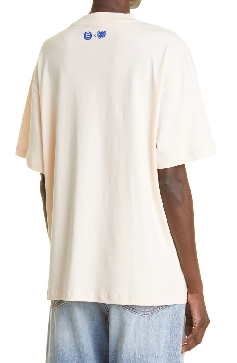 HFD x Peter Paid Unisex Spin Spin Royal House Graphic Tee, Alternate, color,