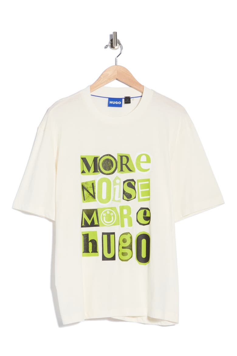Graphic Cotton T-shirt, Alternate, color, OPEN WHITE