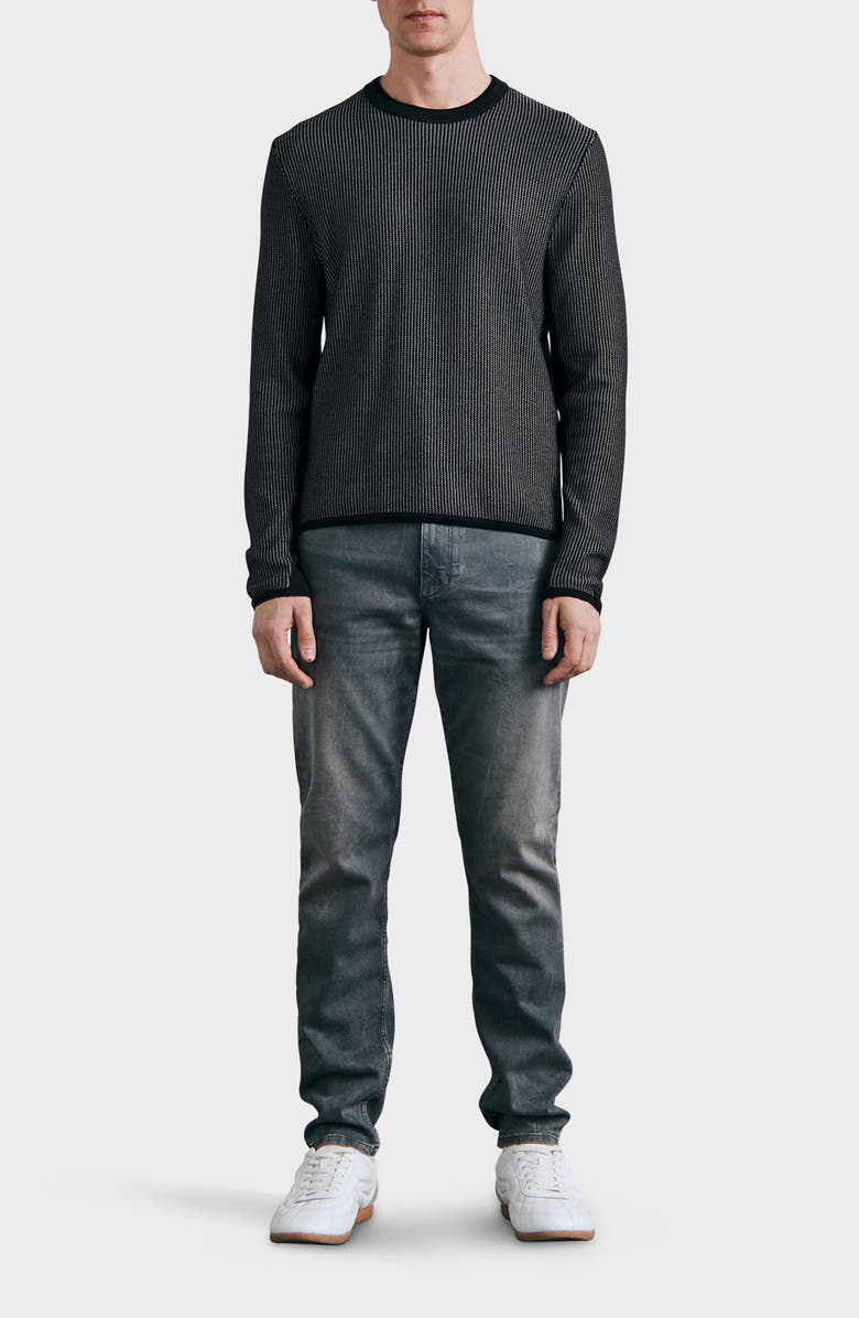 rag & bone Fit 2 Action Loopback Slim Fit Jeans, Alternate, color, Miller