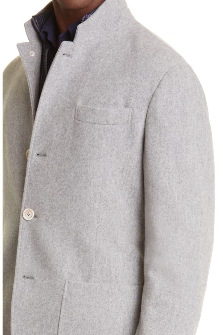 Patch Pocket Cashmere Jacket, Alternate, color, C2148-PEARL GREY