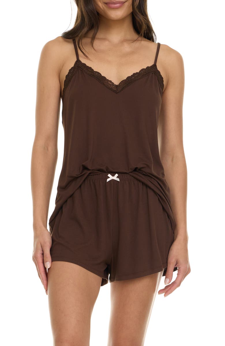 Flora By Flora Nikrooz Lotus 2-Pack Camisole & Shorts Pajama Sets, Alternate, color, 