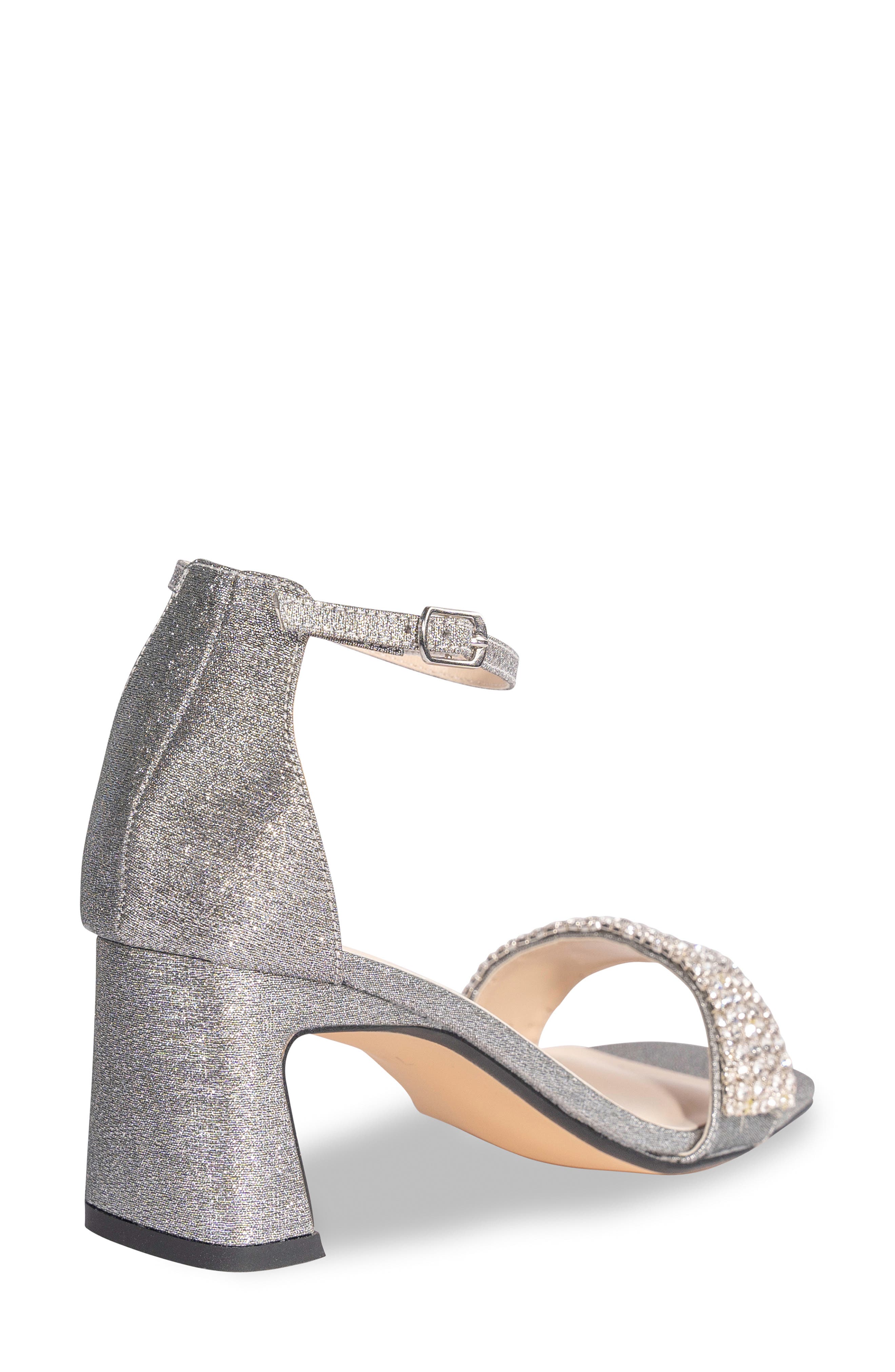 Touch Ups Jade Ankle Strap Sandal, Alternate, color, Pewter