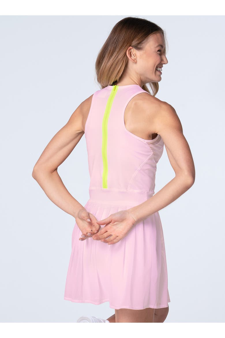 Next Level Icon Dress, Alternate, color, Peony