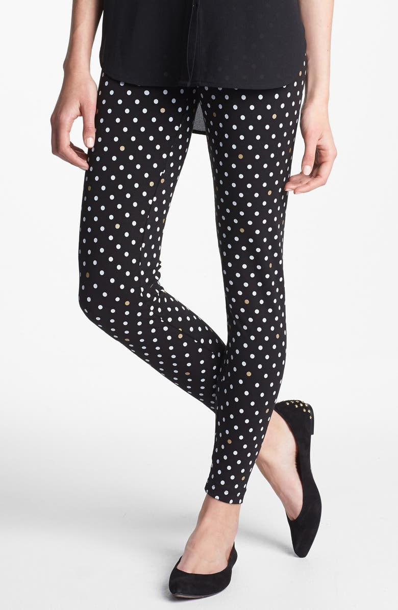 Kate Spade New York spot leggings, Main, color, 